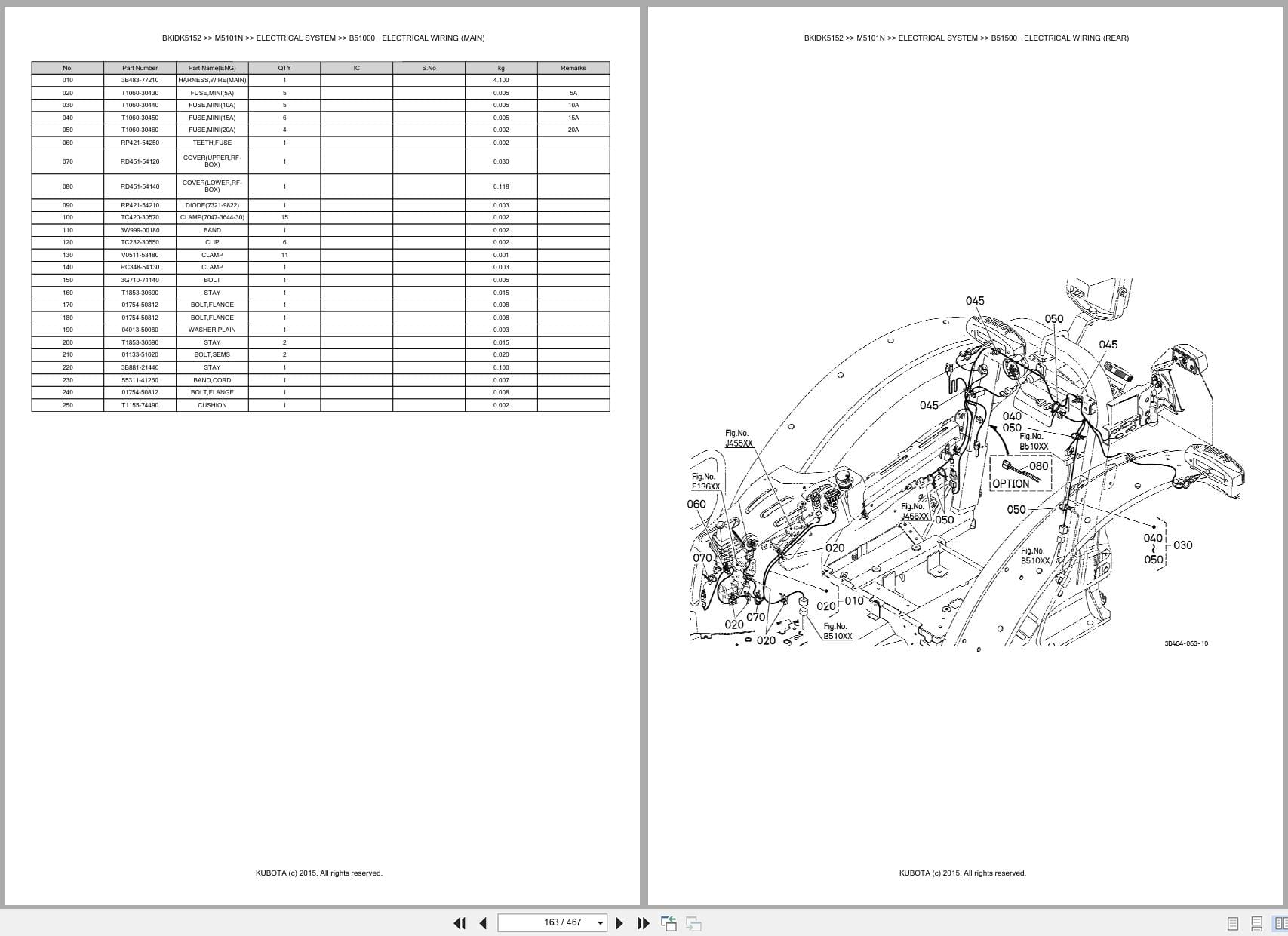 Kubota Tractor M5101N Parts Catalog (2)