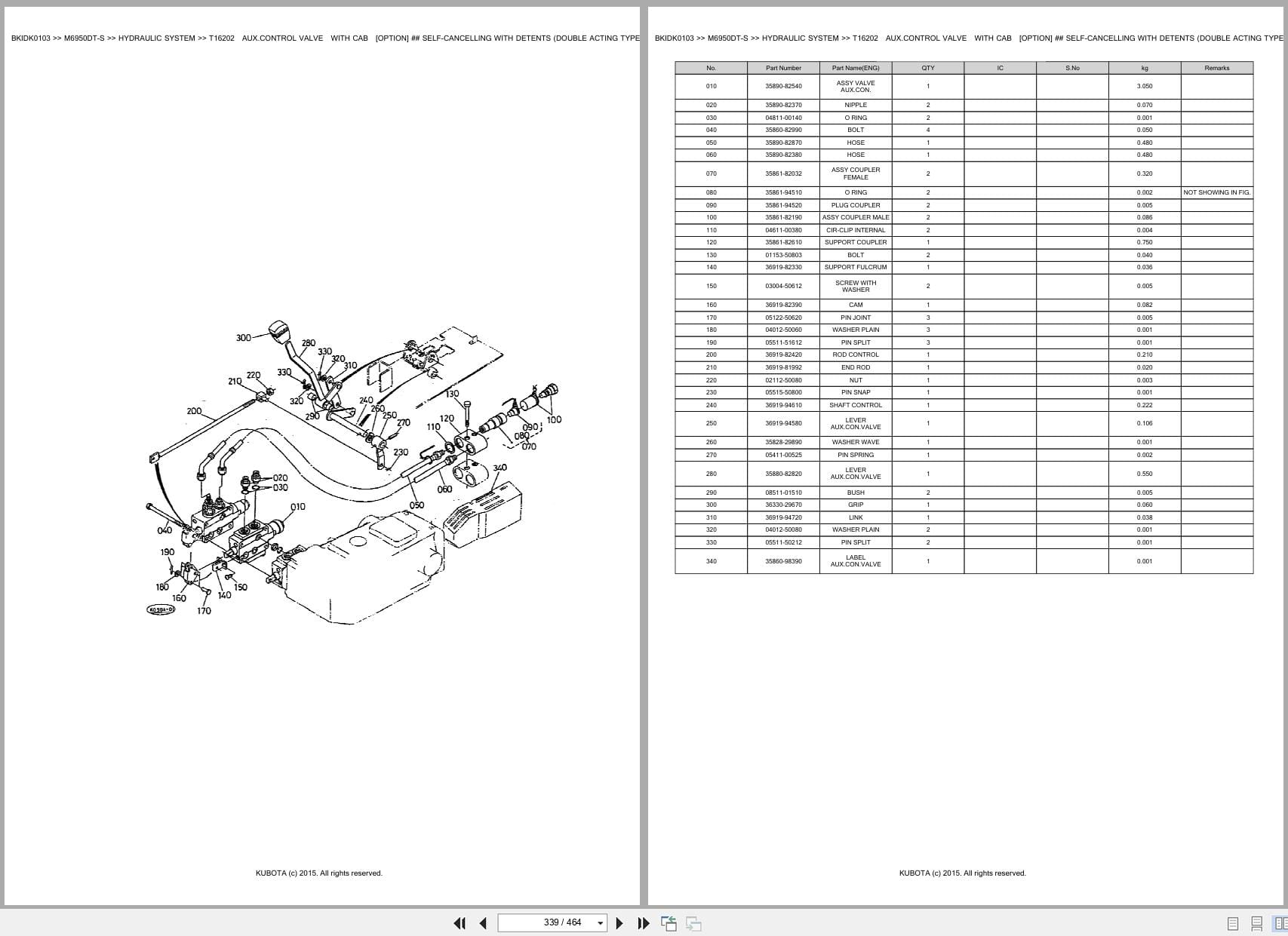 Kubota Tractor M6950DT S Parts Catalog (2)