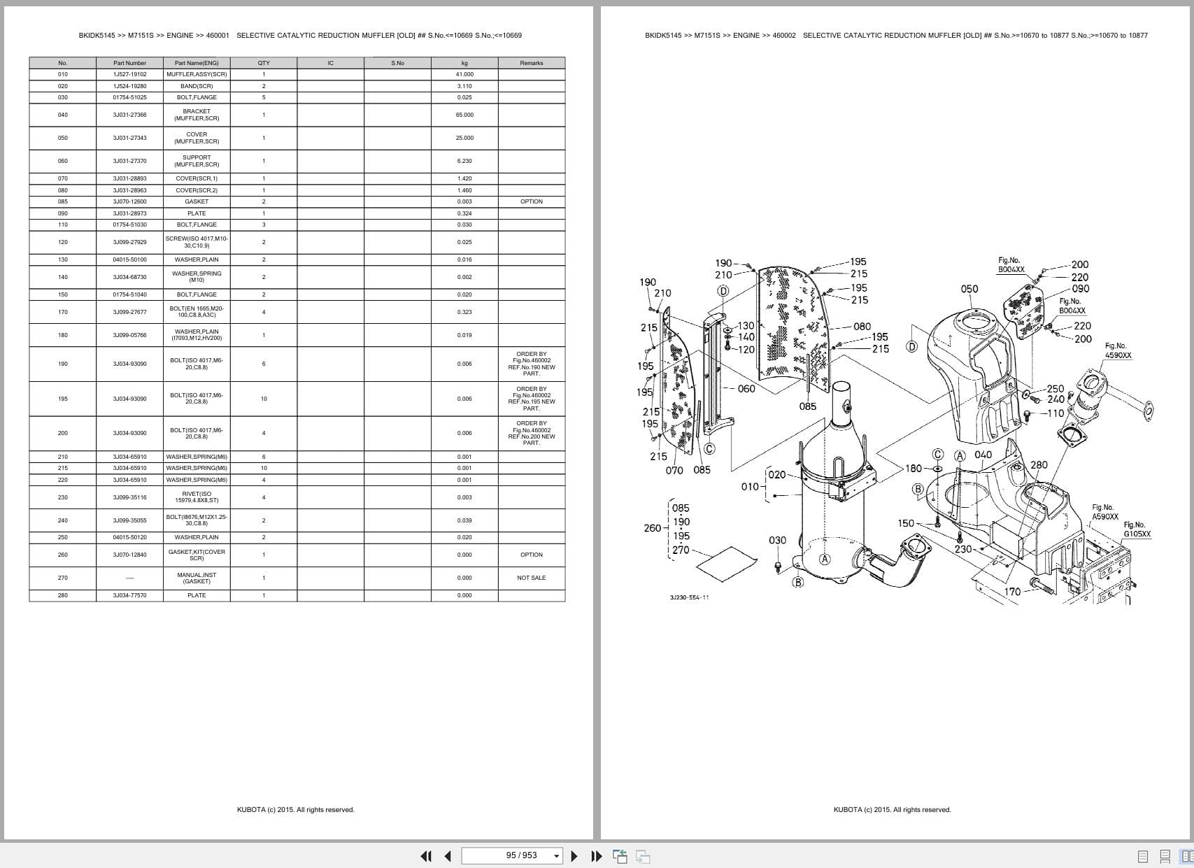 Kubota Tractor M7151S Parts Catalog (2)