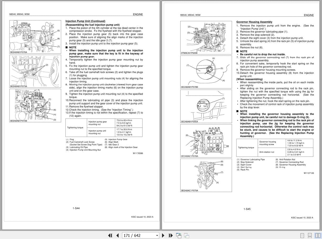 Kubota Tractor M8540 M9540 Workshop Manual (2)