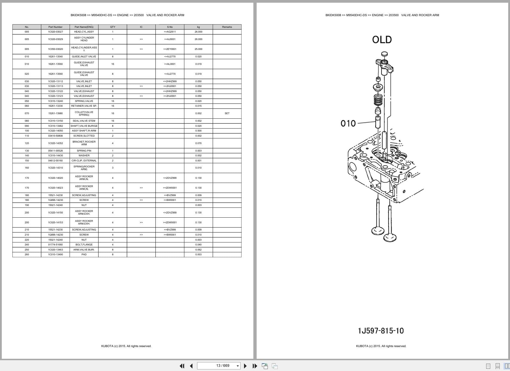 Kubota Tractor M9540DHC DS Parts Catalog (2)