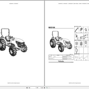 Kubota Tractor MX5100DT Parts Catalog (1)