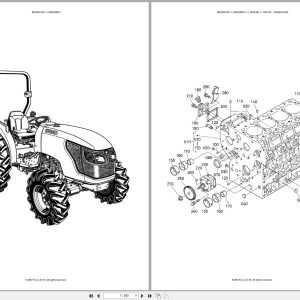 Kubota Tractor MX5200DT Parts Catalog (1)