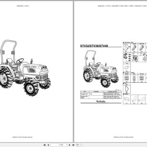 Kubota Tractor STV40 Parts Catalog (1)