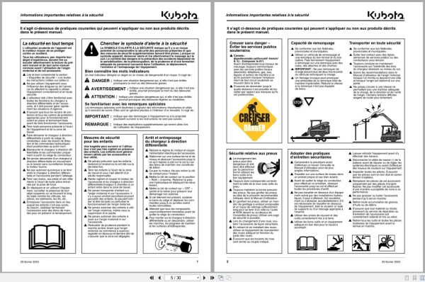 Kubota Tree Post Puller AP STP15 Operator Manual 328 222MK FRC FR (2)