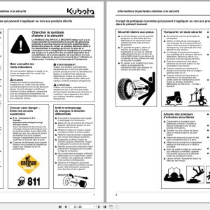 Kubota Tree Post Puller AP STP25 Operator Manual 328 230MK FRC FR (2)