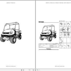 Kubota Utility Vehicle RTV500G AU HD Parts Catalog (1)