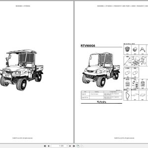 Kubota Utility Vehicle RTV900G6 Parts Catalog (1)