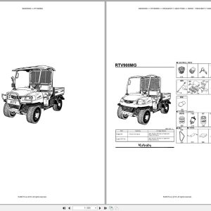 Kubota Utility Vehicle RTV900MG Parts Catalog (1)