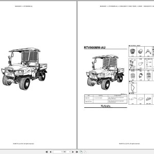Kubota Utility Vehicle RTV900MW AU Parts Catalog (1)
