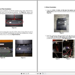 Kubota Winch Kit V4000S For RTV520 Installation Instructions (2)