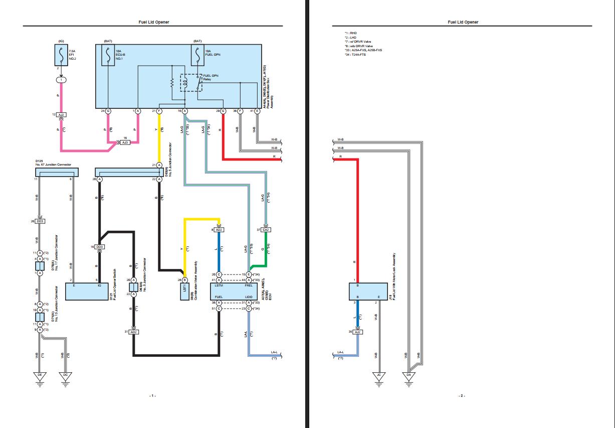 LEXUS LM500h 08.2025 Electrical Wiring Diagrams (2)