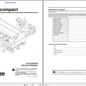 Land Pride Compact Drills 3P1006NT Operator Manual 313 521M FRC FR (1)