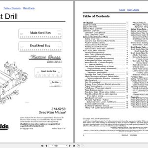 Land Pride Compact Drills 3P806NT Operation Manual 313 525B (1)