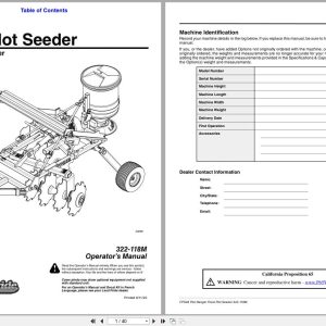 Land Pride Food Plot Seeder FPS48 Operation Manual 322 118M (1)