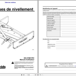 Land Pride Grading Scrapers GS0548 GS0560 Operator Manual 303 474M FRC FR (1)