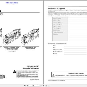 Land Pride Grapples SGC1060 SGC1072 Operator Manual 380 092M FRC FR (1)