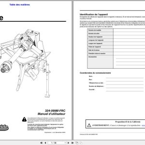 Land Pride Powered Ditcher DT35 Operator Manual 324 099M FRC FR (1)