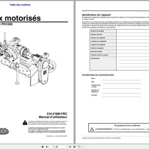 Land Pride Powered Rake PR1660 PR1672 PR1690 Operator Manual 314 216M FRC FR (1)