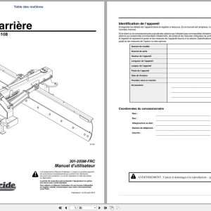 Land Pride Rear Blades RBT4596 RBT45108 Operator Manual 301 205M FRC FR (1)