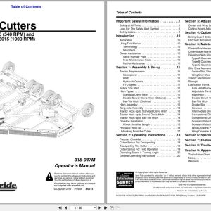 Land Pride Rotary Cutters RC5015 RC6015 RCM5015 RCM6015 Operation Manual 318 047M (1)