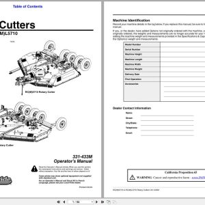 Land Pride Rotary Cutters RC5710 RCM5710 RCL5710 RCML5710 Operation Manual 331 433M (1)