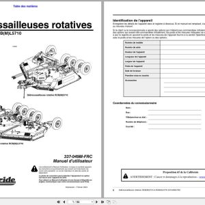 Land Pride Rotary Cutters RCB5710 to RCBL5710 Operator Manual 337 049M FRC FR (1)