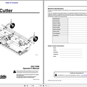 Land Pride Rotary Cutters RCFM4014 Operator Manual 326 730M (1)