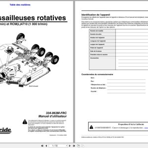Land Pride Rotary Cutters RCL4710 to RCM4710 Operator Manual 334 863M FRC FR (1)
