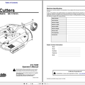 Land Pride Rotary Cutters RCR2660 RCR2672 Operation Manual 312 783M 2020 (1)