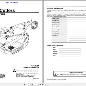Land Pride Rotary Cutters RCR2660 RCR2672 Operation Manual 312 783M 2021 (1)