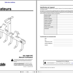 Land Pride Scarifier SF2566 SF2577 Operator Manual 302 188M FRC FR (1)