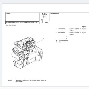 Landini Technofarm Europa Tier 3 2008 2015 rs51 80 Parts Catalog 4220708m4 (1)