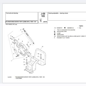 Landini Technofarm Europa Tier 3 2008 2015 rs51 80 Parts Catalog 4220708m4 (2)