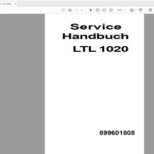 Liebherr LTL 1020 899601808 Service Manual Deutsch (1)