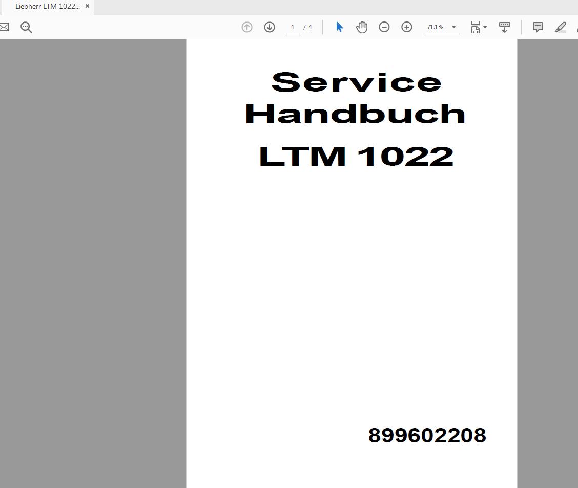 Liebherr LTM 1022 899602208 Service Manual Deutsch (1)