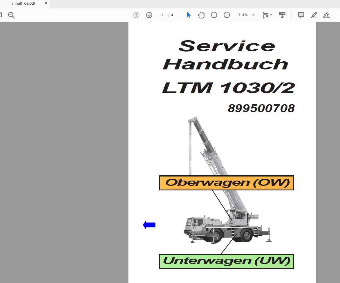 Liebherr LTM 1030 2 899500708 Service Manual Deutsch (1)