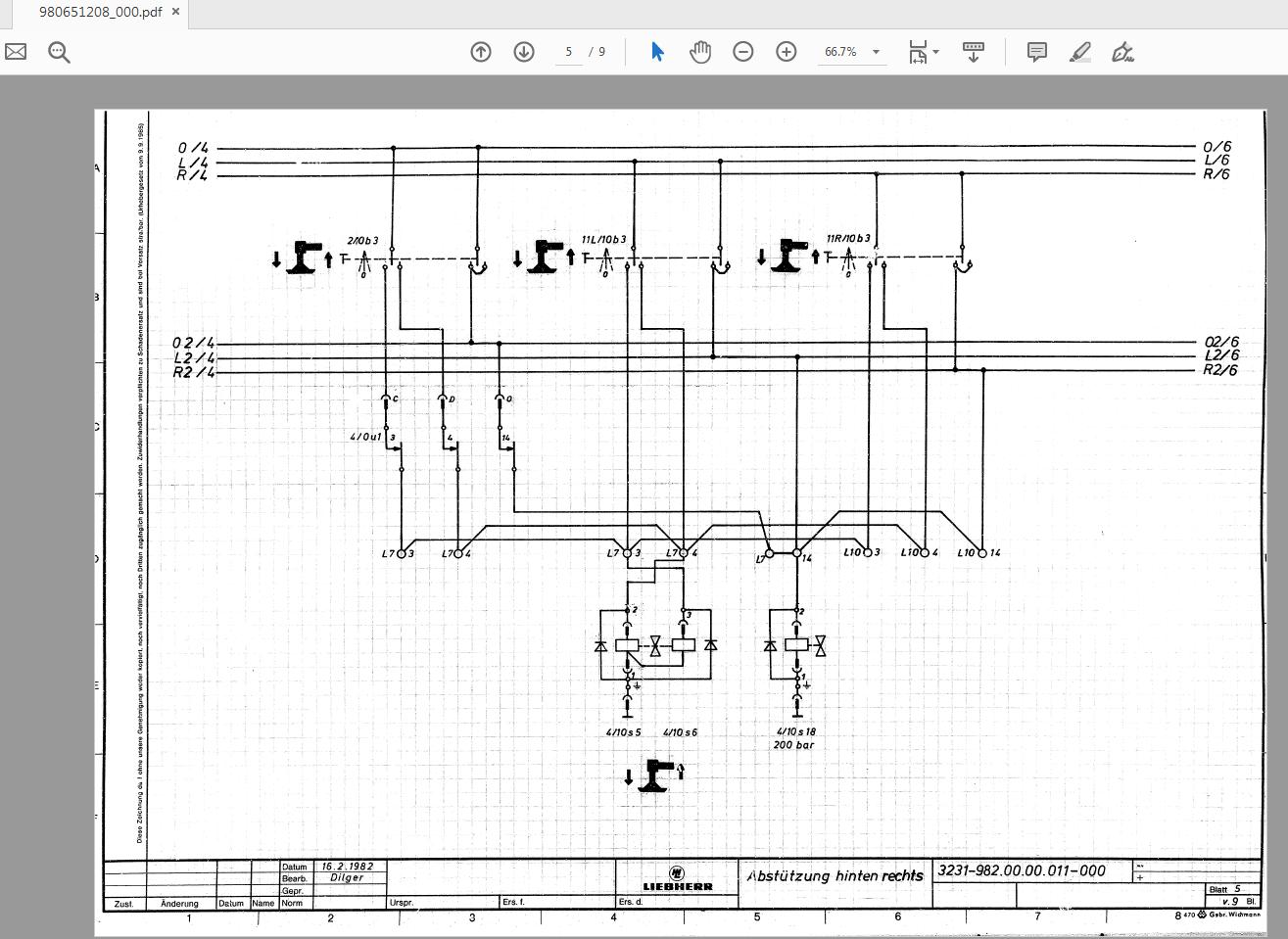 Liebherr LTM 1055 L2 Schematics Electric DE (2)