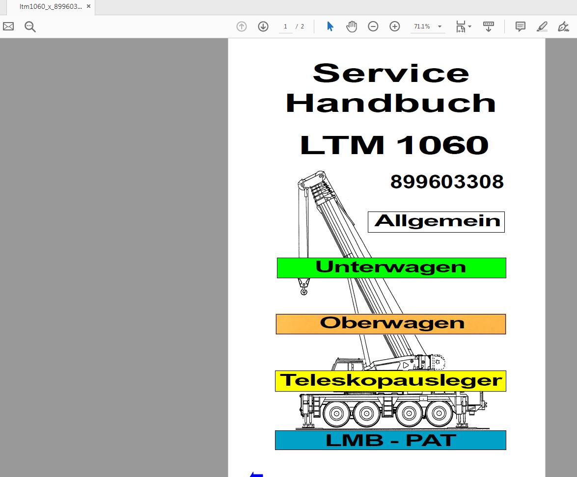 Liebherr LTM 1060 1070N 899603308 Service Manual Deutsch (1)