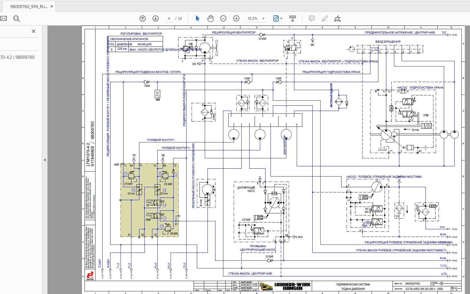 Liebherr LTM 1070 4.2 Wiring Diagram RU (1)