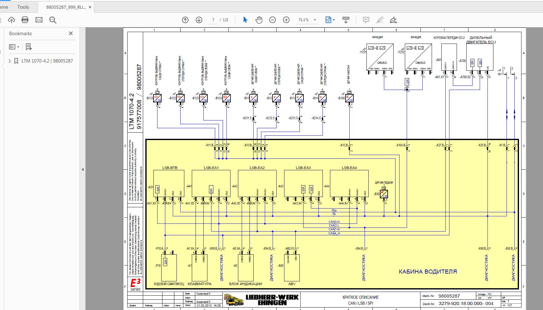 Liebherr LTM 1070 4.2 Wiring Diagram RU (4)