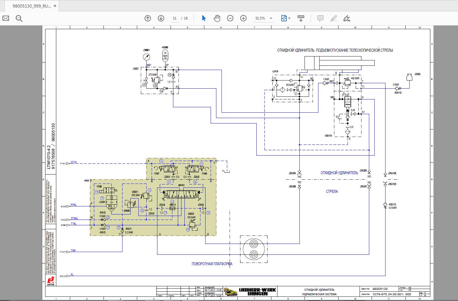 Liebherr LTM 1070 4.2 Wiring Diagram RU (5)