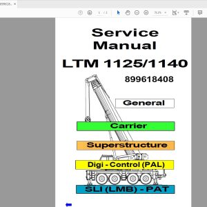 Liebherr LTM 1125 1140N Service Manual EN (1)