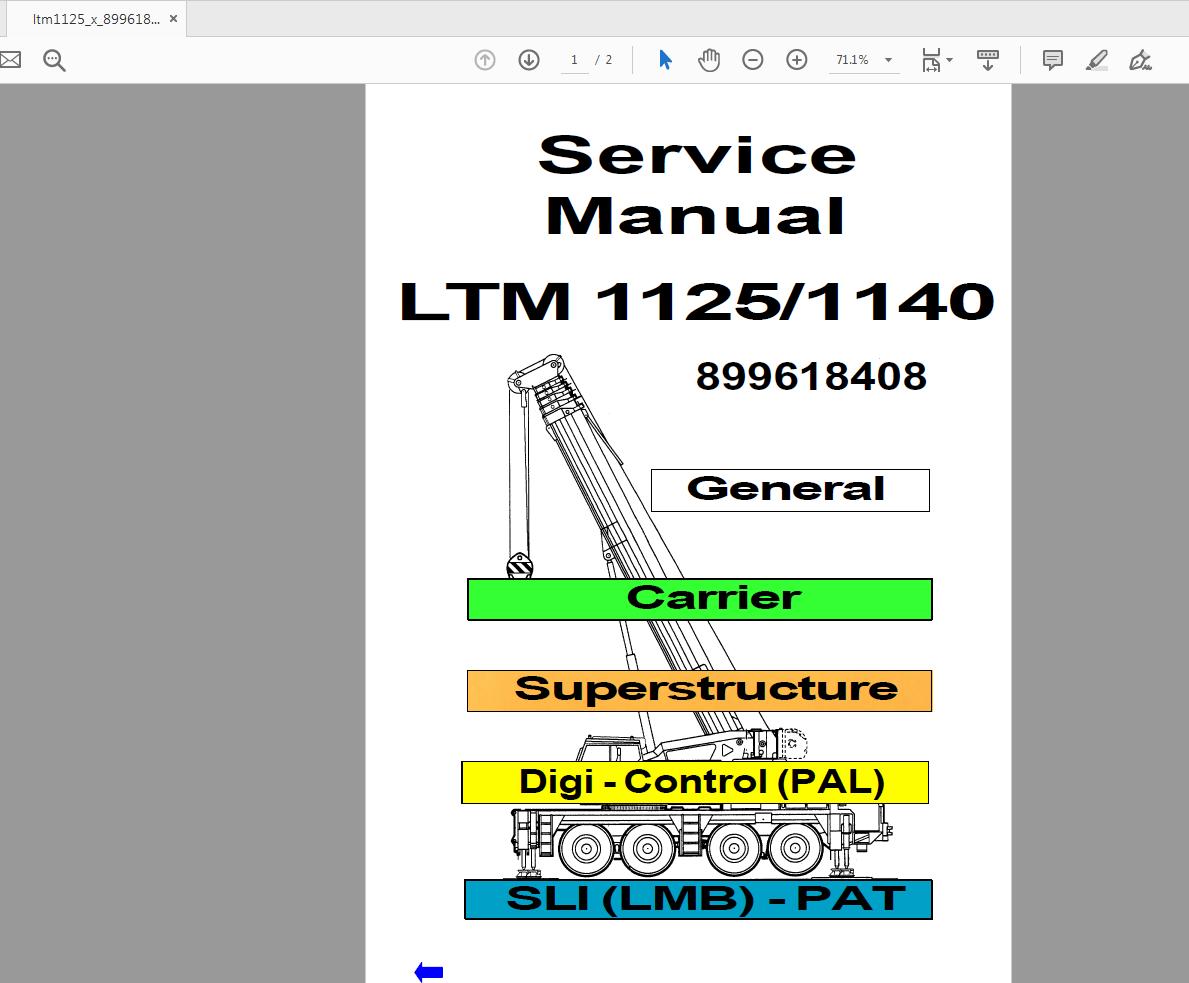 Liebherr LTM 1125 1140N Service Manual EN (1)
