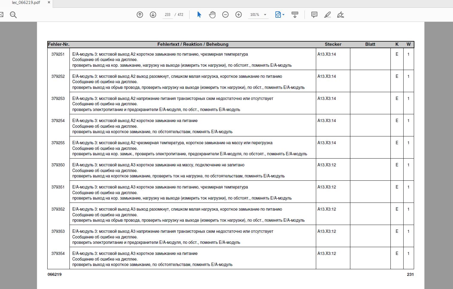 Liebherr LTM 1130 5.1 LICCON Error Code List 066219 RU (4)
