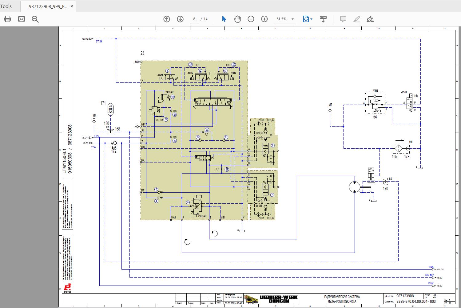 Liebherr LTM 1150 6.1 SN 068576 Wiring Diagram RU (4)