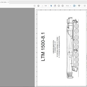 Liebherr LTM 1500 8.1 Wiring Diagram RU (1)