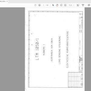 Liebherr LTM 1050 1 982395208 Electrical Schematic DE (1)