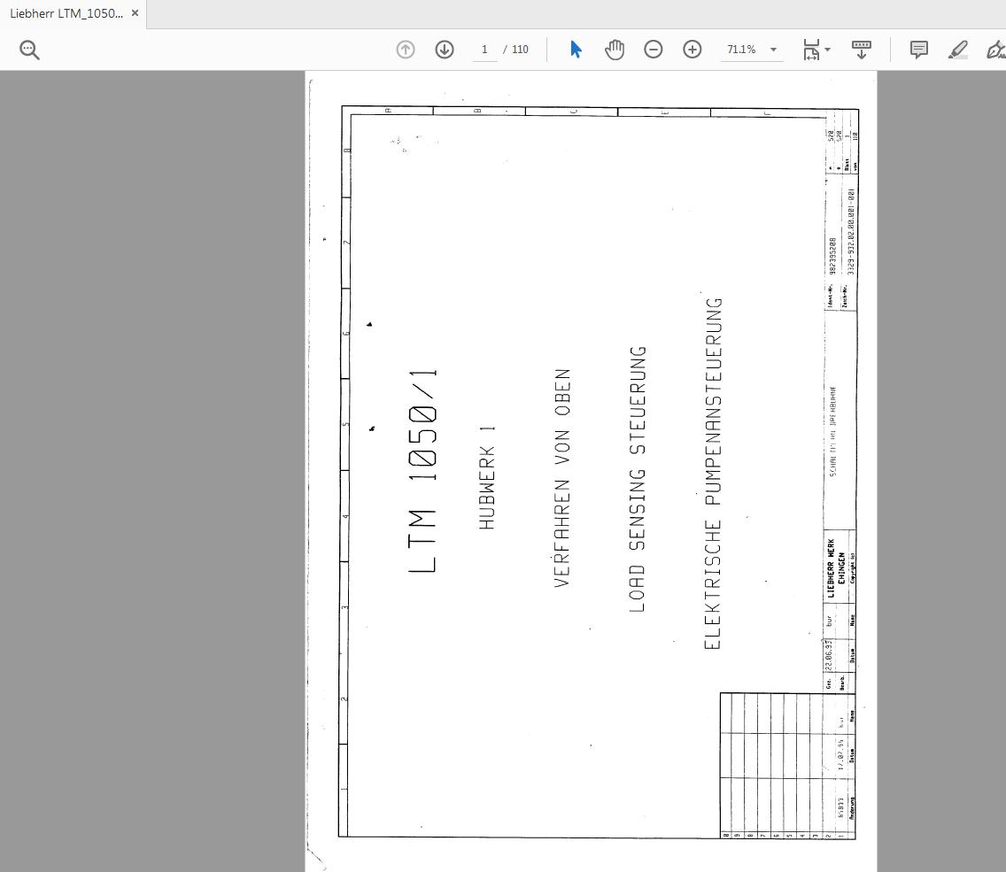 Liebherr LTM 1050 1 982395208 Electrical Schematic DE (1)