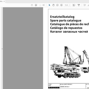 Liebherr LTM 1055 3 1 Spare Part Catalog DE RU 056131 (1)
